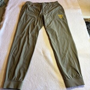 Lululemon ABC Jogger Mens Olive Green Sweatpants Kota 100 Club Logo XL